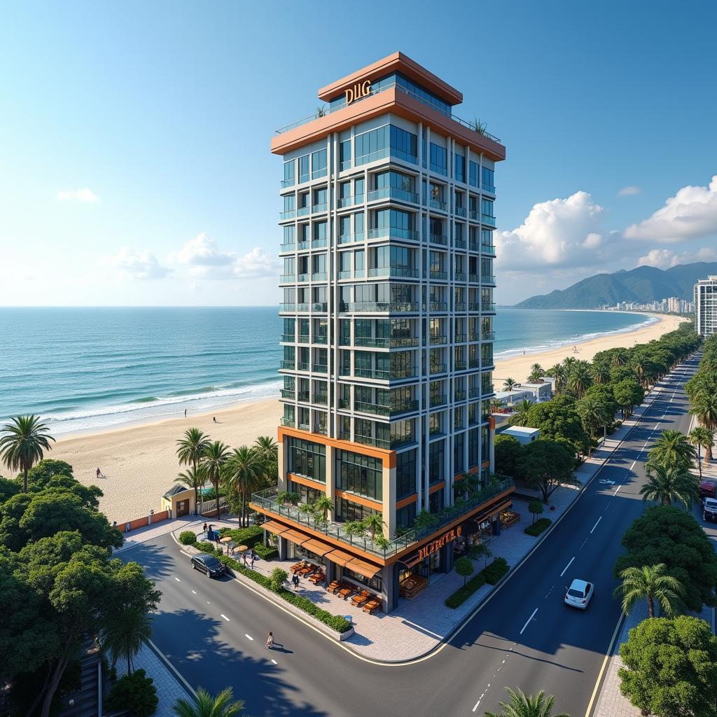 DLG Hotel Đà Nẵng vị trí đắc địa bên bãi biển Mỹ Khê