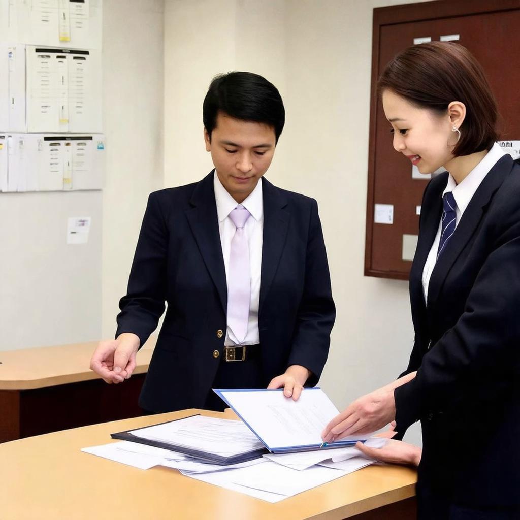 Đội ngũ công chứng viên và chuyên viên văn phòng Dương Đức Hiếu tận tâm hỗ trợ khách hàng