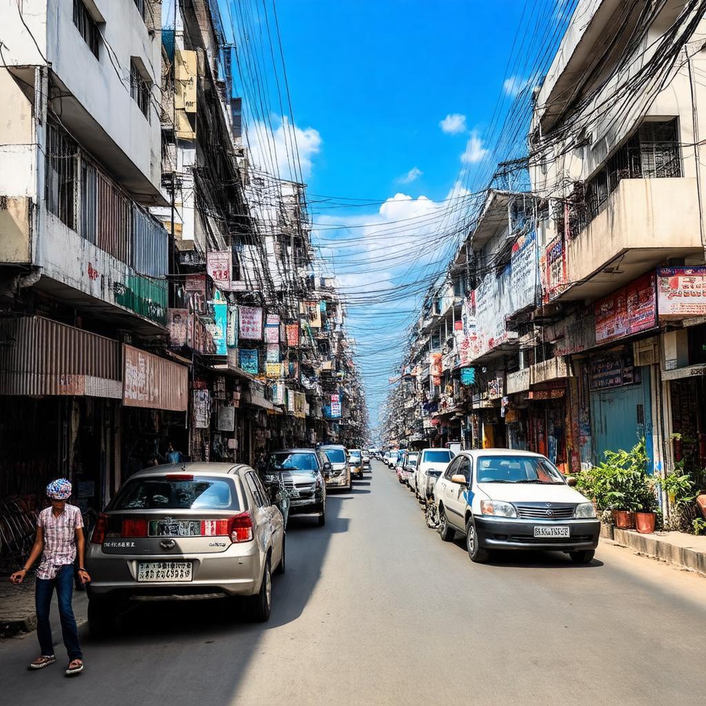 Toàn cảnh Đường Bãi Sậy Quận 6, thể hiện sự kết hợp giữa lịch sử và nhịp sống hiện đại.