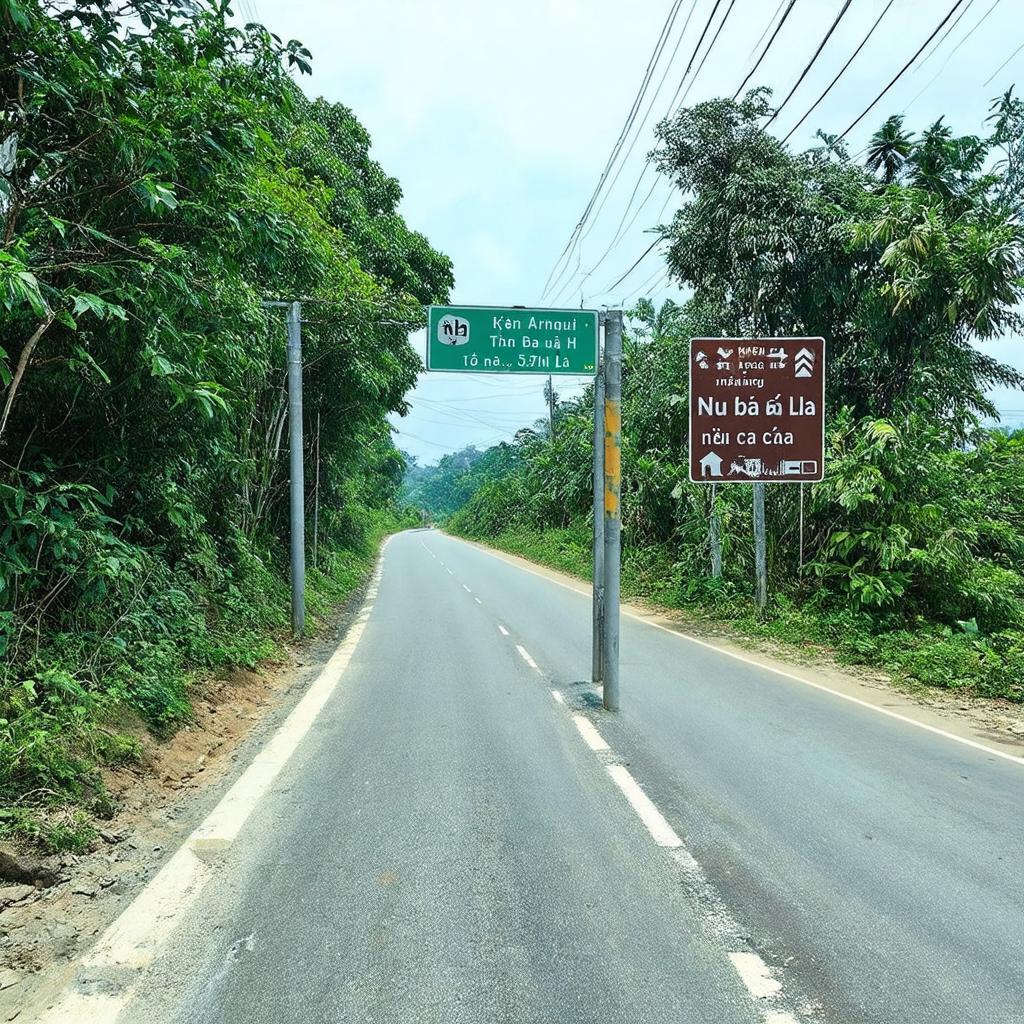 Hướng dẫn đường đi đến Ngã ba Bờ Lá Phú Giáo Bình Dương dễ hiểu