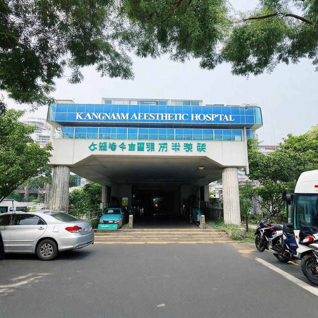 Hướng dẫn đường đi và lối vào Bệnh viện Thẩm mỹ Kangnam Quận 3