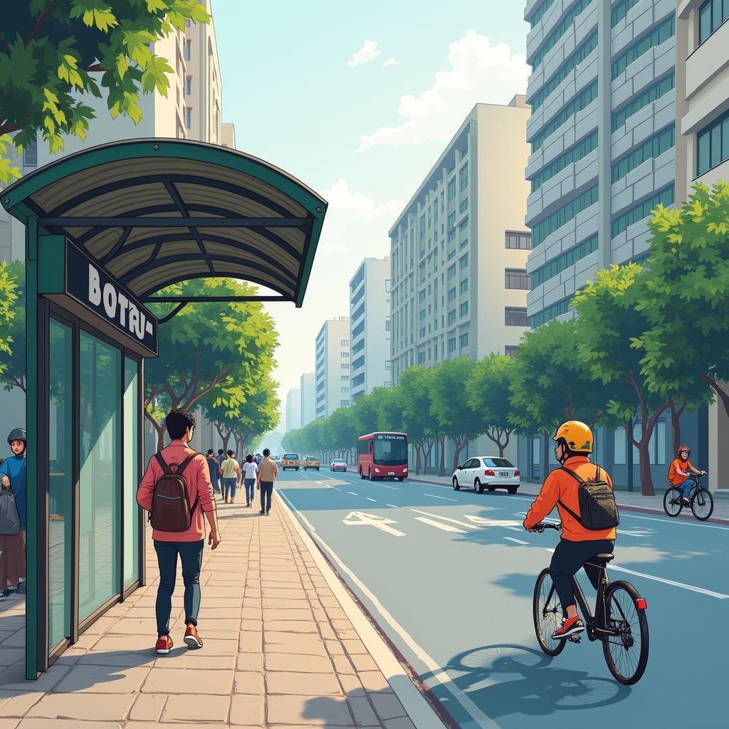 Giao thông thuận tiện đến 90 Nguyễn Du Hà Nội