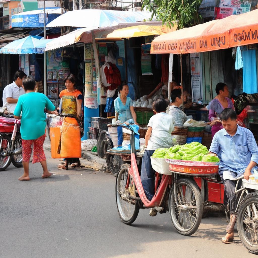 Cuộc sống đời thường và sinh hoạt trên Đường Liên Khu 5-6 Bình Tân