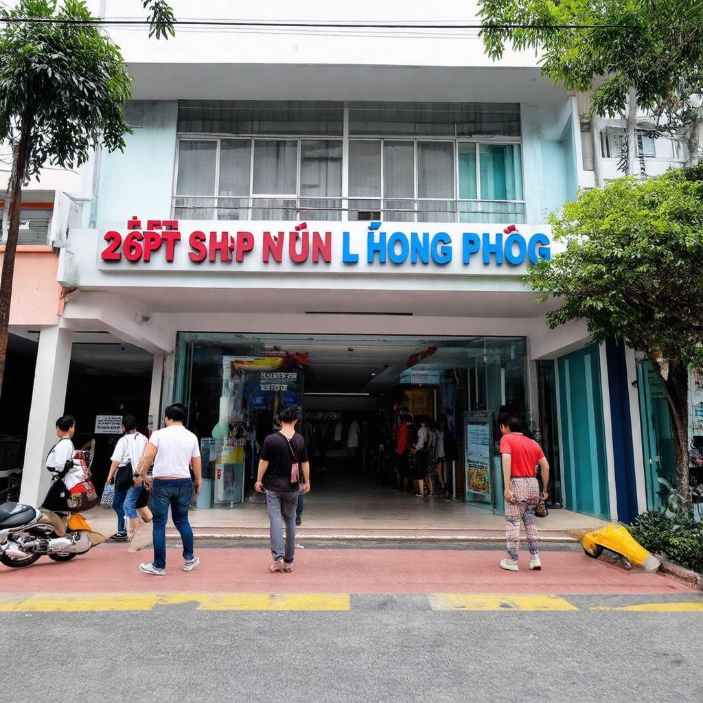 Hinh anh FPT Shop Quy Nhon 269 Le Hong Phong mat tien chinh