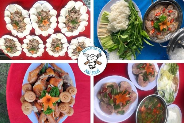 Gia đình hạnh phúc quây quần bên mâm cơm nóng sốt được nấu bởi dịch vụ tại nhà TPHCM.
