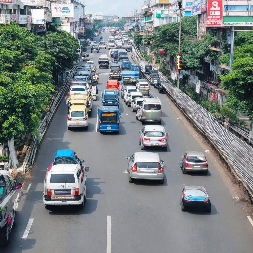Tình hình giao thông tại Ngã 4 Tân Lập, Bình Dương