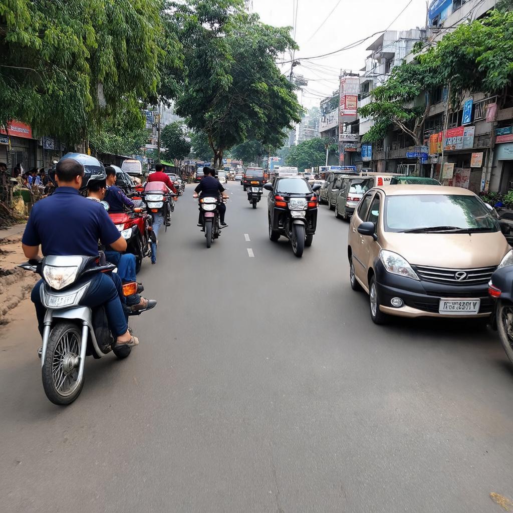 Tình hình giao thông tại Ngõ 4 Đỗ Đức Dục và khu vực lân cận ở Hà Nội