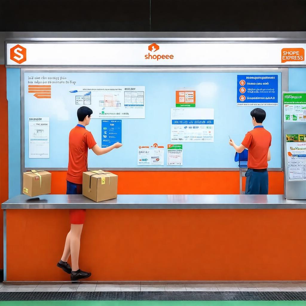 Quy trình gửi và nhận hàng nhanh chóng tại điểm giao dịch Shopee Express ở 67 Lê Lợi, Bến Nghé, Quận 1