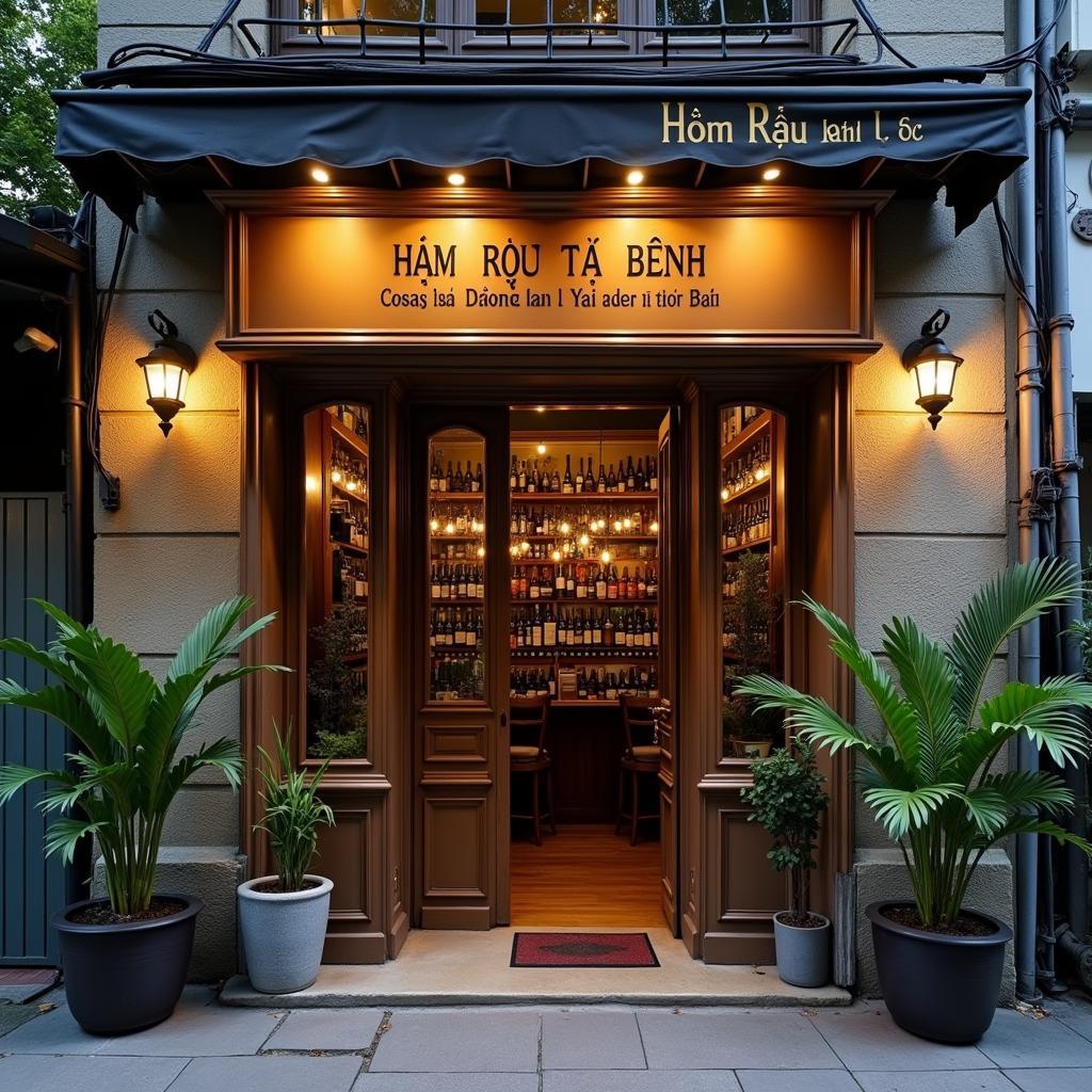 Hình ảnh bên ngoài Hầm Rượu Tư Bình tại địa chỉ Quận 2