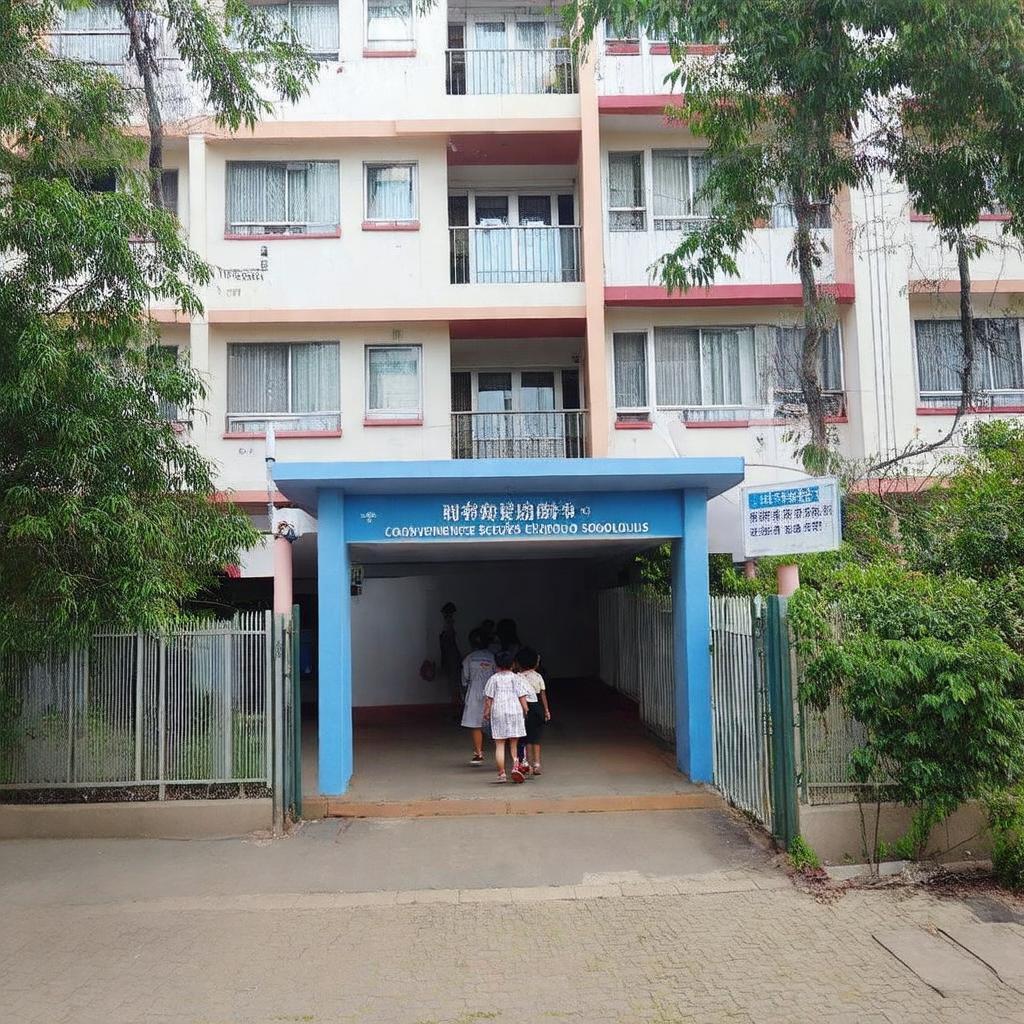 He thong truong hoc da dang tu mam non den dai hoc gan Chung cu CT8B Van Quan