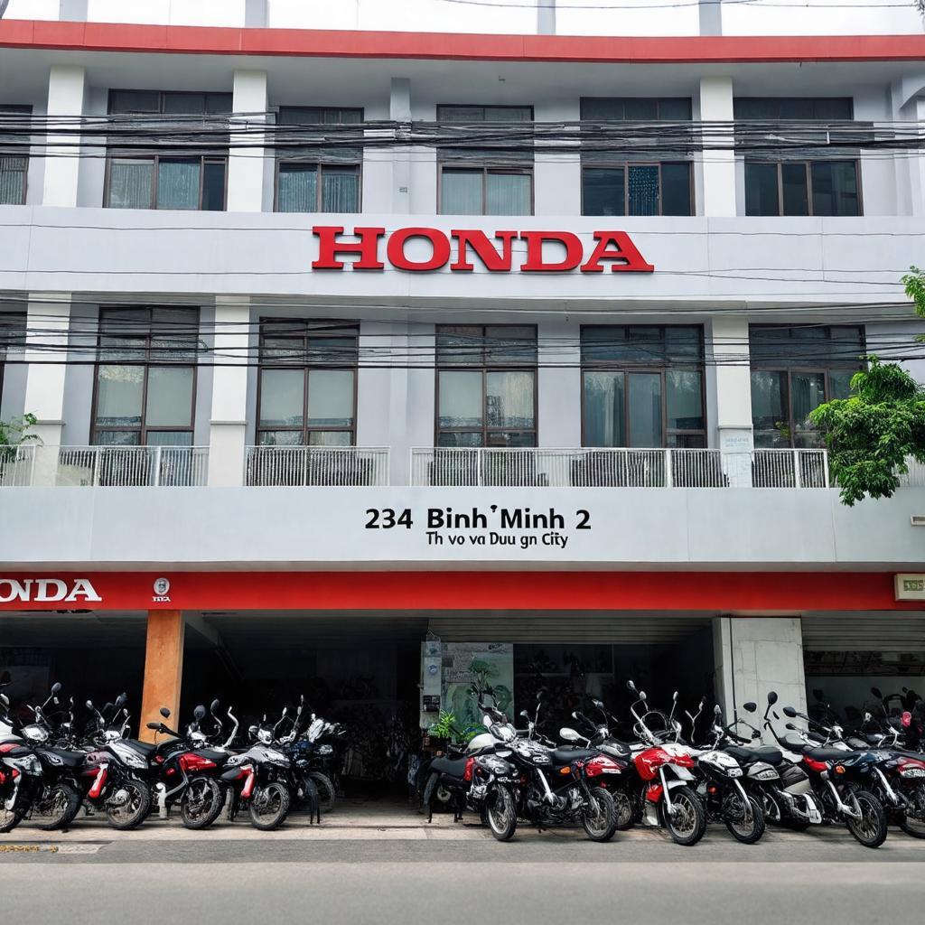 Hình ảnh mặt tiền Head Honda Thủ Đức Bình Minh 2 tại 234 Võ Văn Ngân TP Thủ Đức