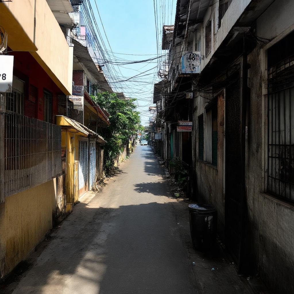 Lối vào Hẻm 48 Bùi Thị Xuân, Phường 2, Quận Tân Bình yên bình.