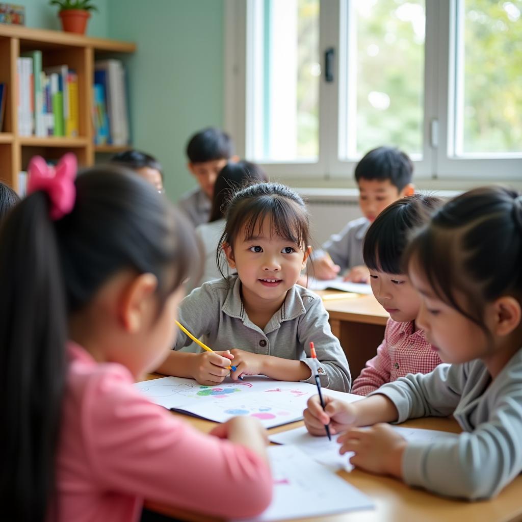 Các hoạt động học tập và ngoại khóa tại Trường Tiểu học Cao Xanh, TP Hạ Long