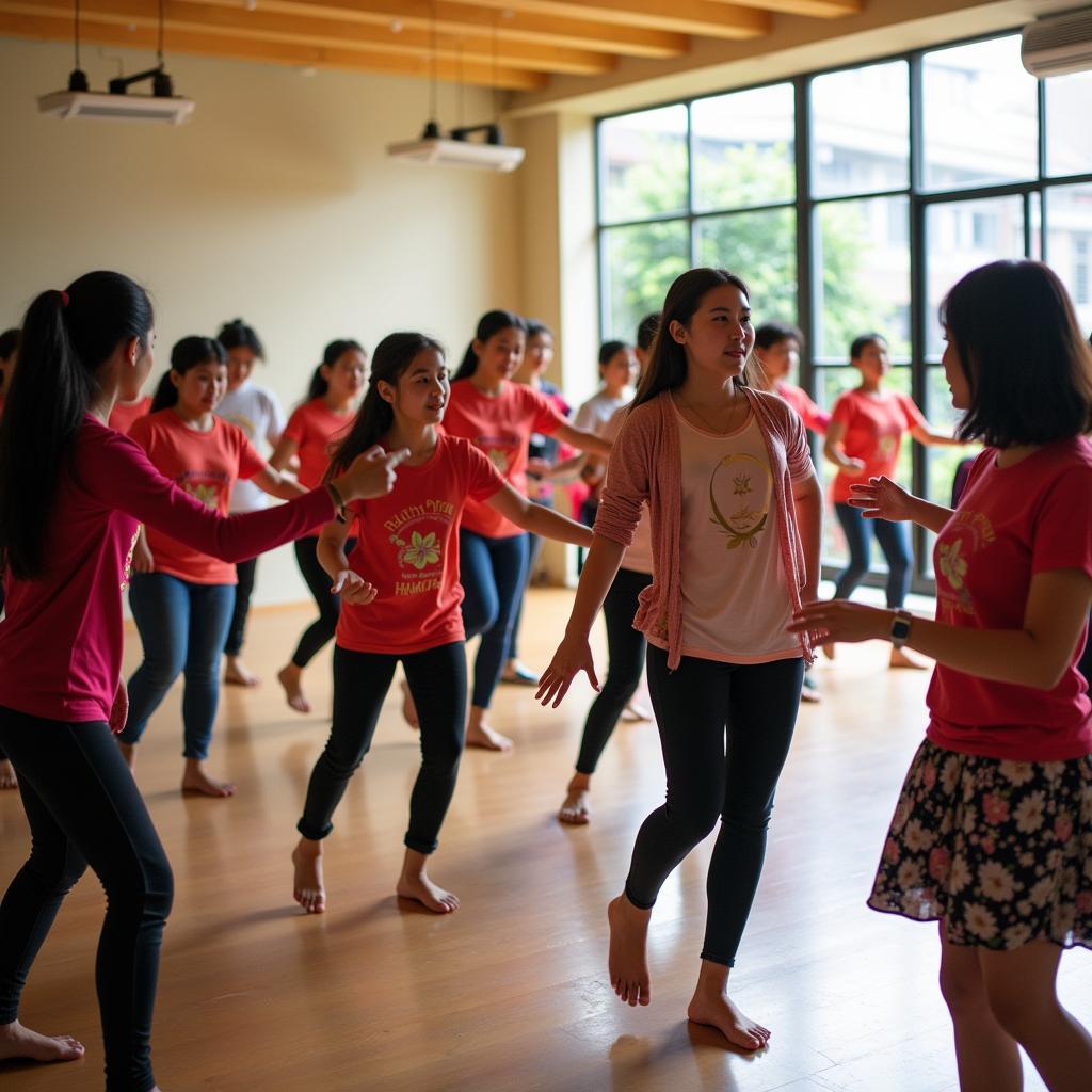 Ảnh minh họa hoạt động sinh hoạt cộng đồng hoặc lớp học tại Trung tâm Văn hóa Quận 7