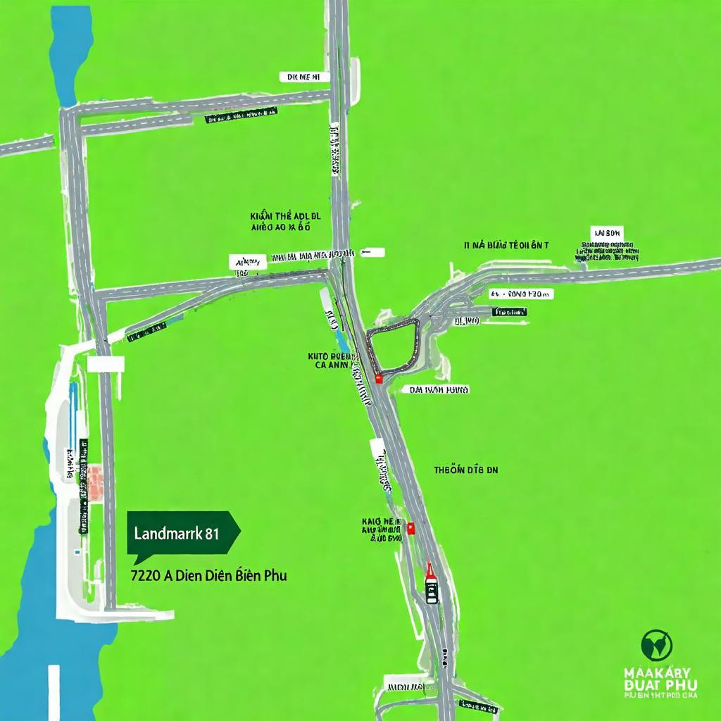 Huong dan duong di chi tiet den Landmark 81 tai 720A Dien Bien Phu