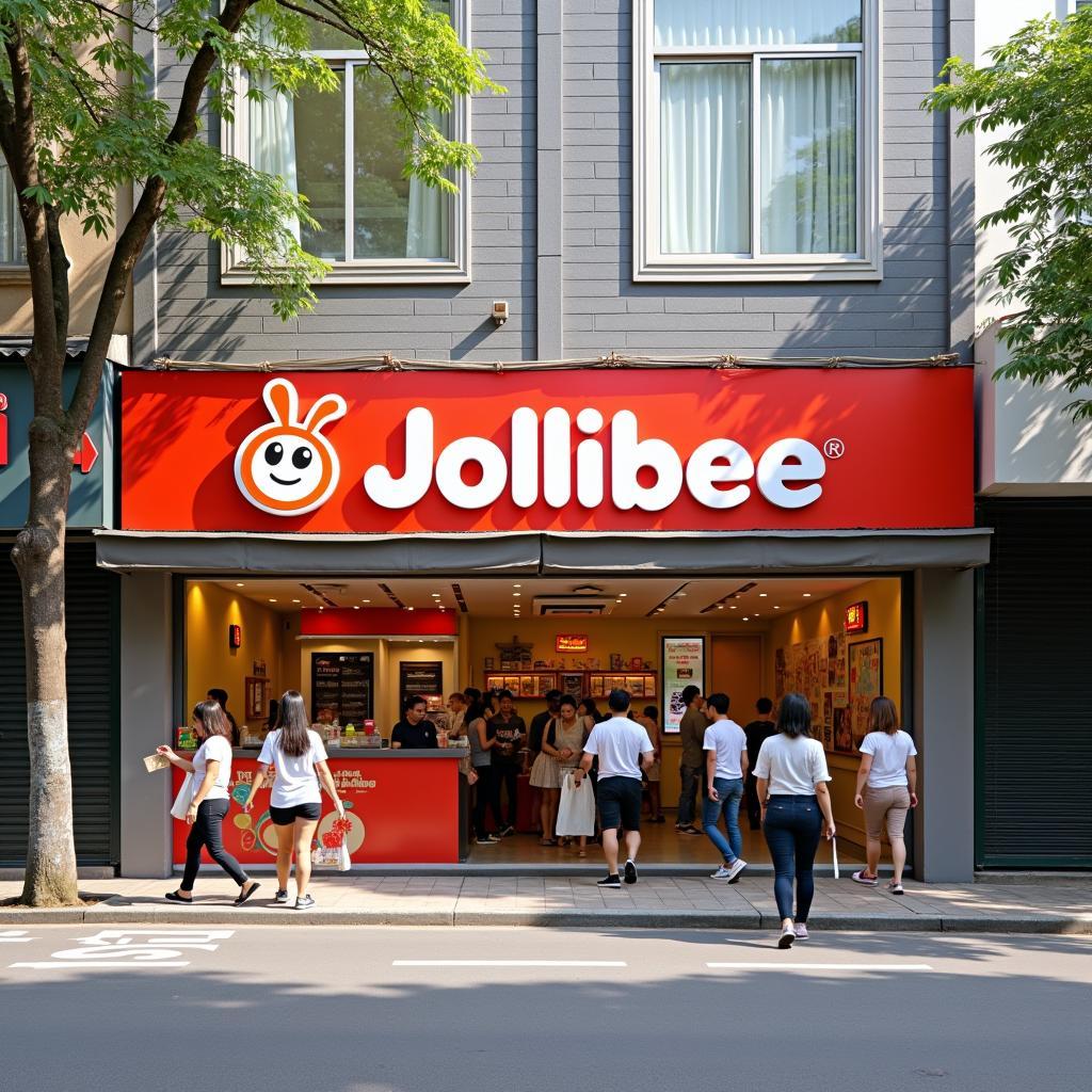 Địa chỉ Jollibee Hưng Yên tại 224 Điện Biên, Phường Quảng Trường, Thành phố Hưng Yên