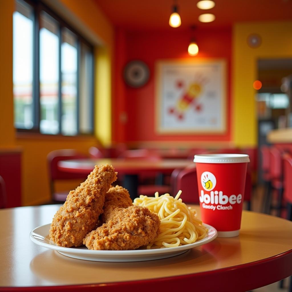Món ngon nổi bật tại Jollibee Hưng Yên và không gian quán