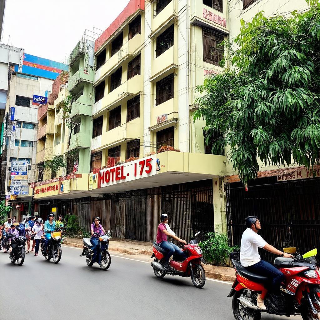 Hinh anh ben ngoai Hotel 175 tren duong Nguyen Kiem tai Go Vap
