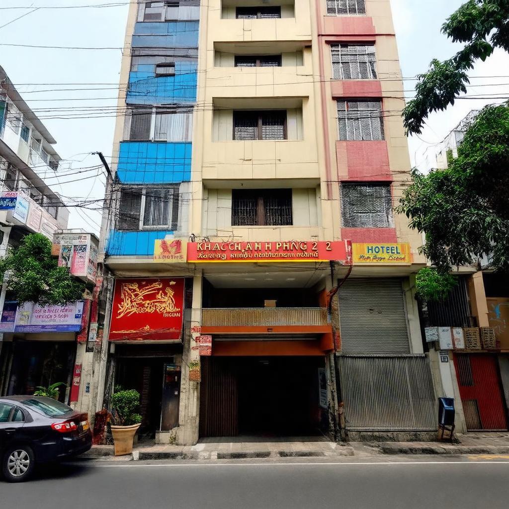 Hinh anh ben ngoai Khach san Anh Phuong 2 so 681 To Ky, Quan 12.