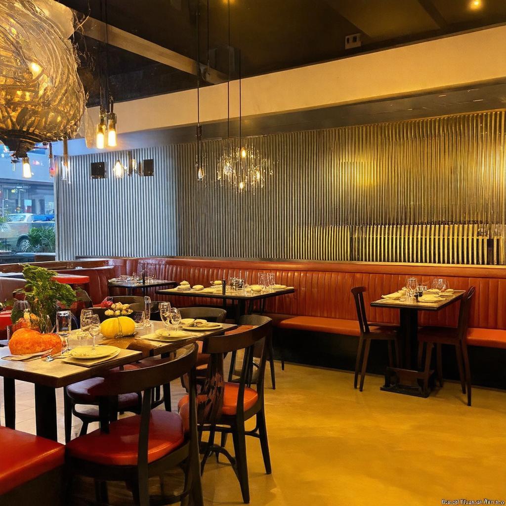 Không gian ấm cúng và nội thất sang trọng bên trong Nhà hàng Vitaly tại 10 Trần Não, Quận 2 TP HCM, tạo cảm giác thư giãn cho thực khách.