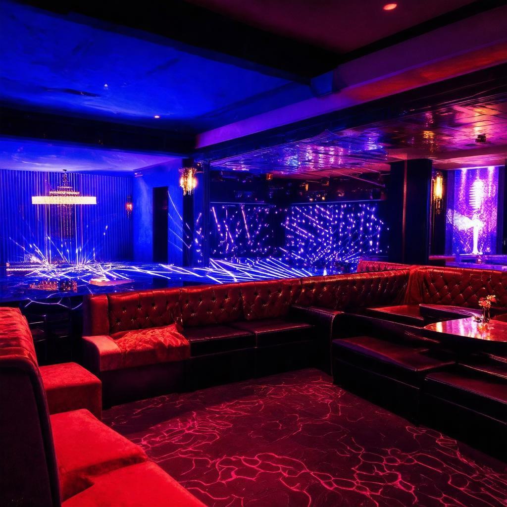 Không gian nội thất sang trọng và hiện đại bên trong Club Royale, Quận 1.