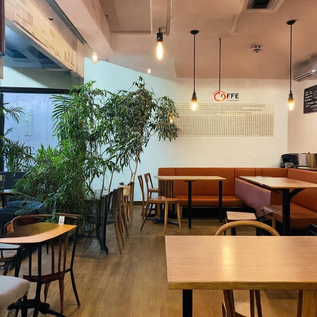 Hình ảnh không gian bên trong Moda House Coffee 407 Tô Ký Quận 12 nơi check-in lý tưởng