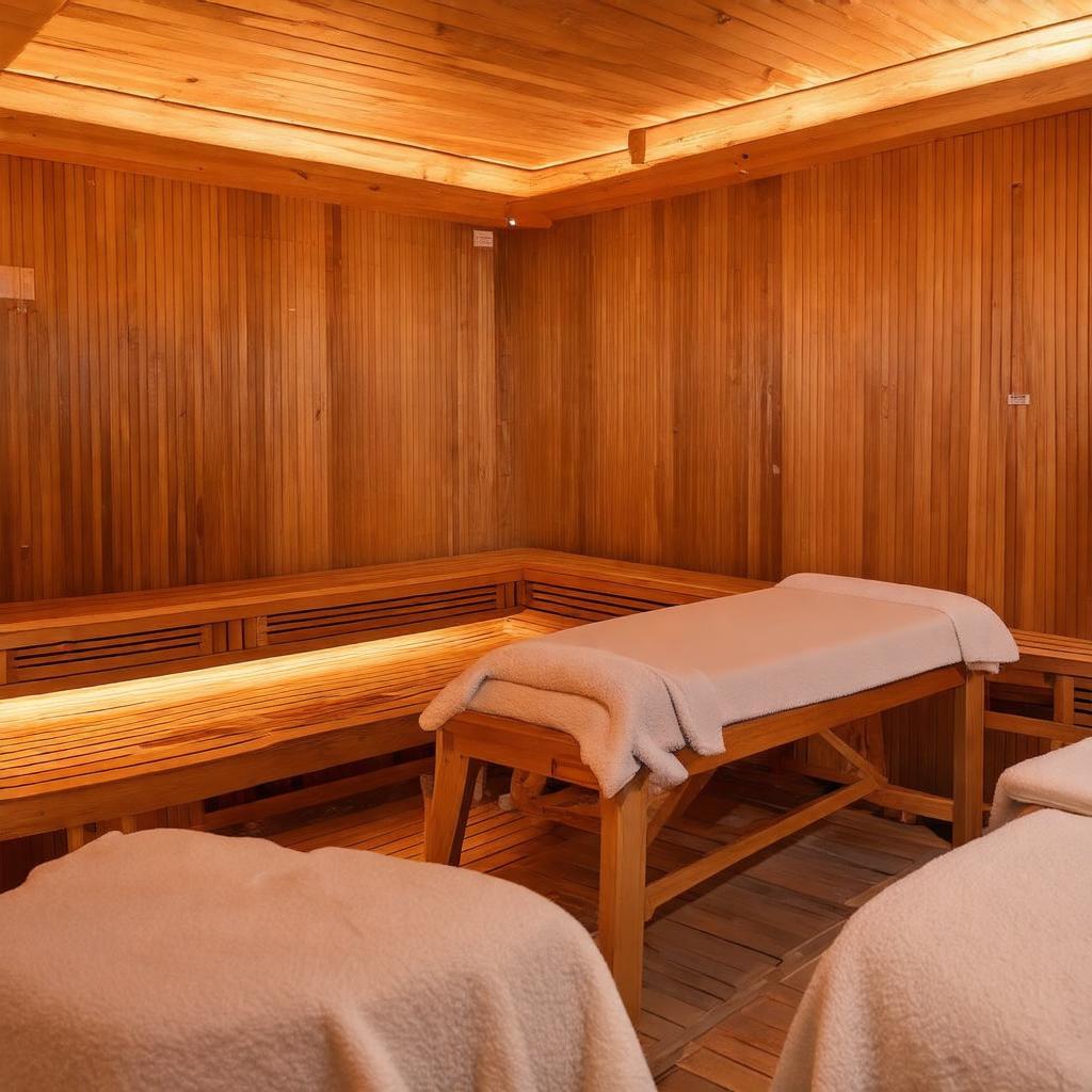 Hình ảnh không gian nội thất sạch sẽ và thư giãn tại Galaxy Sauna Quận 10