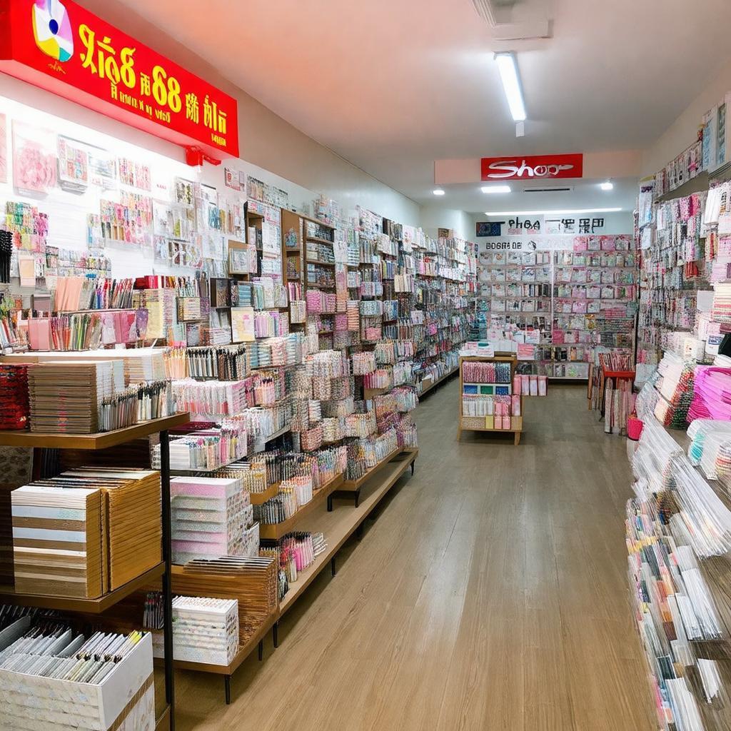 Không gian bên trong Shop Phương Hà 58 Hàm Nghi với đa dạng sản phẩm