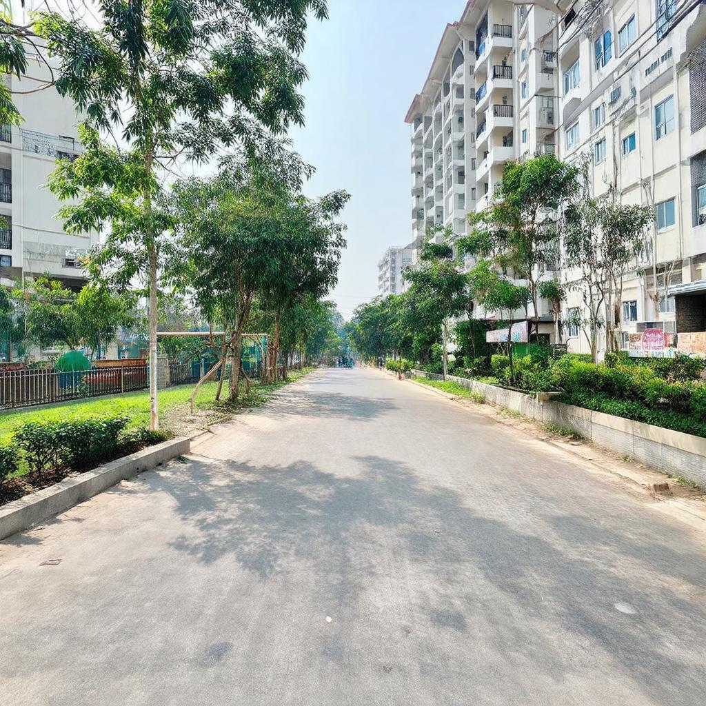 Hình ảnh không gian sống, tiện ích và môi trường tại Cư xá Hưng Lợi 2