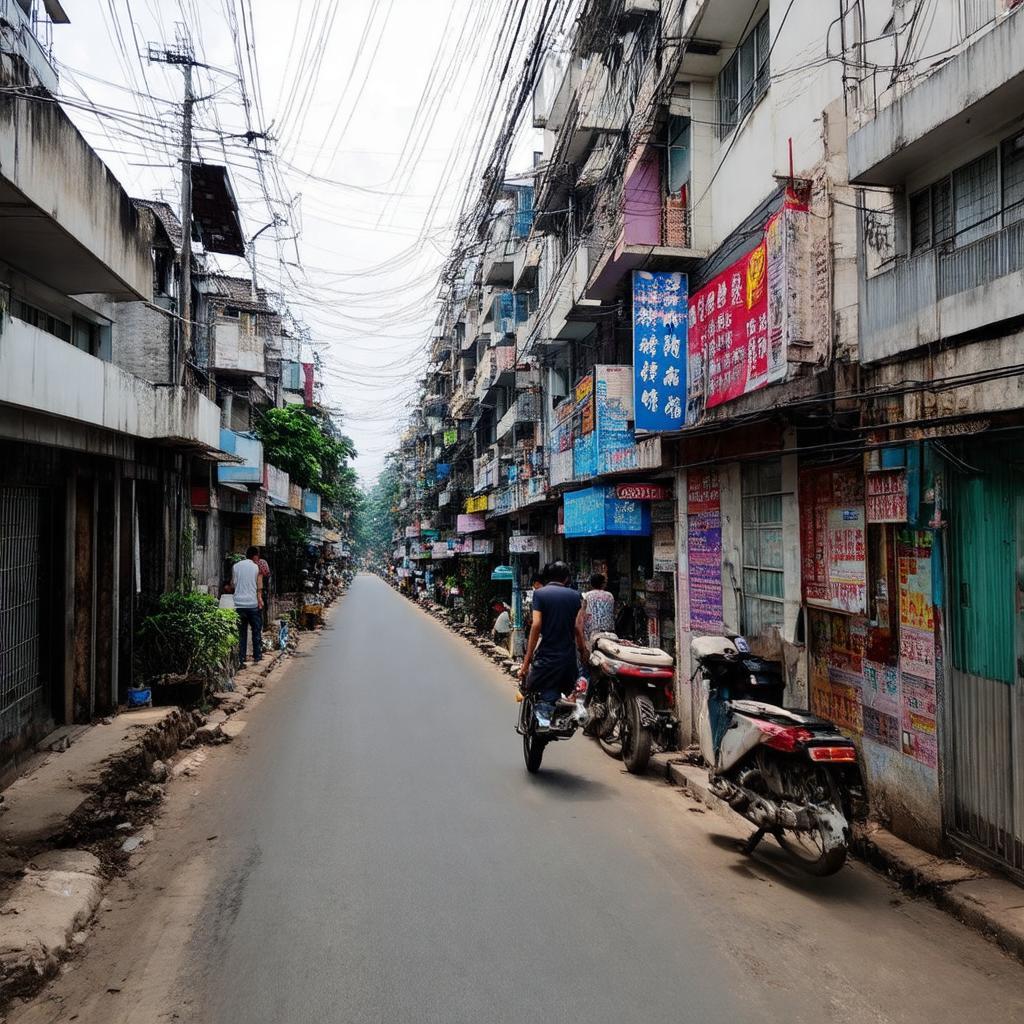 Khong gian song va lam viec, cac toa nha tren pho Hoang Ngoc Phach Dong Da