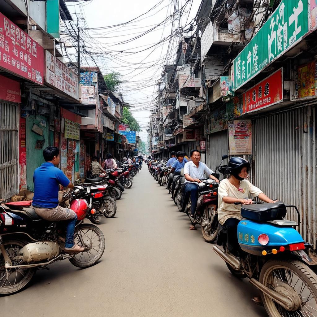 Khong gian va doi song ben trong Ngo 71 Hoang Van Thai Ha Noi
