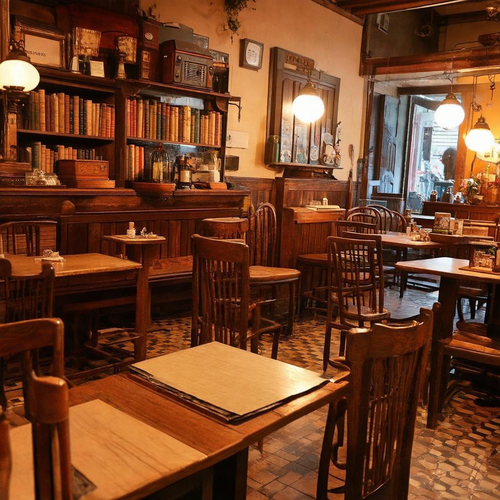 Nội thất vintage ấm cúng bên trong Lan Phúc House 83 Yersin Đà Lạt