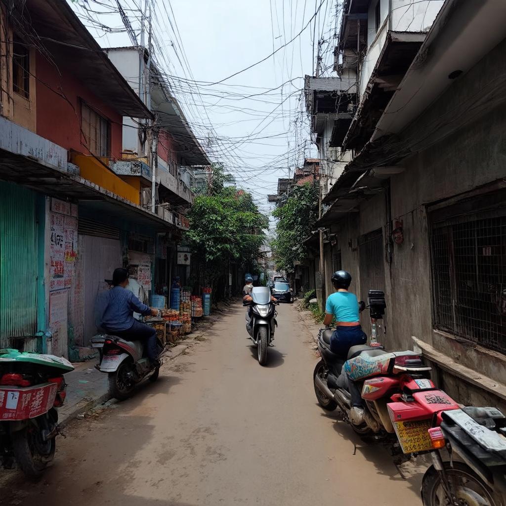 khong khi yen binh doi thuong trong ngo 165 luong the vinh ha noi