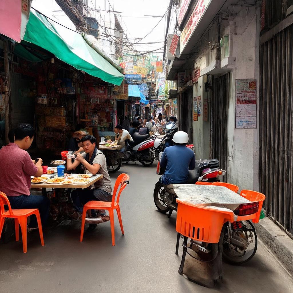 hinh anh binh dan cua quan oc luoc nam sau trong con hem Huynh Van Banh Phu Nhuan