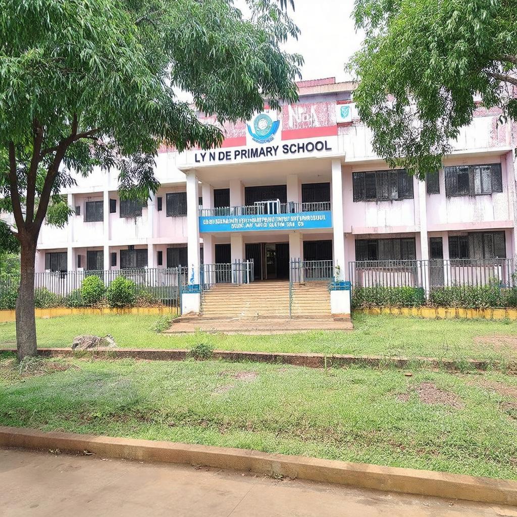 Hình ảnh khuôn viên và cơ sở vật chất hiện đại của Trường Tiểu Học Lý Nam Đế tại Miêu Nha, Nam Từ Liêm.