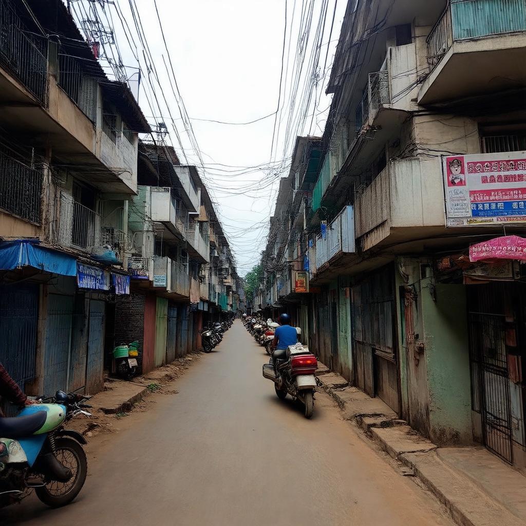 Su pha tron cac loai hinh nha o va kinh doanh tai ngo 300 Nguyen Xiên, Ha Noi.