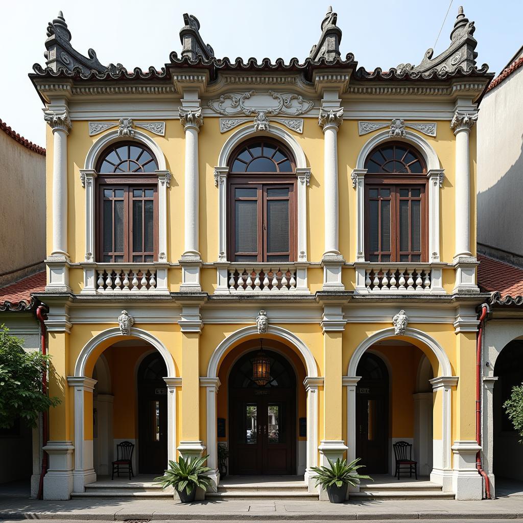 Khám phá vẻ đẹp kiến trúc độc đáo của Nhà NĐ Kinh Đô tại địa chỉ số 1 đường Nguyễn Thái Học ở trung tâm thành phố Huế