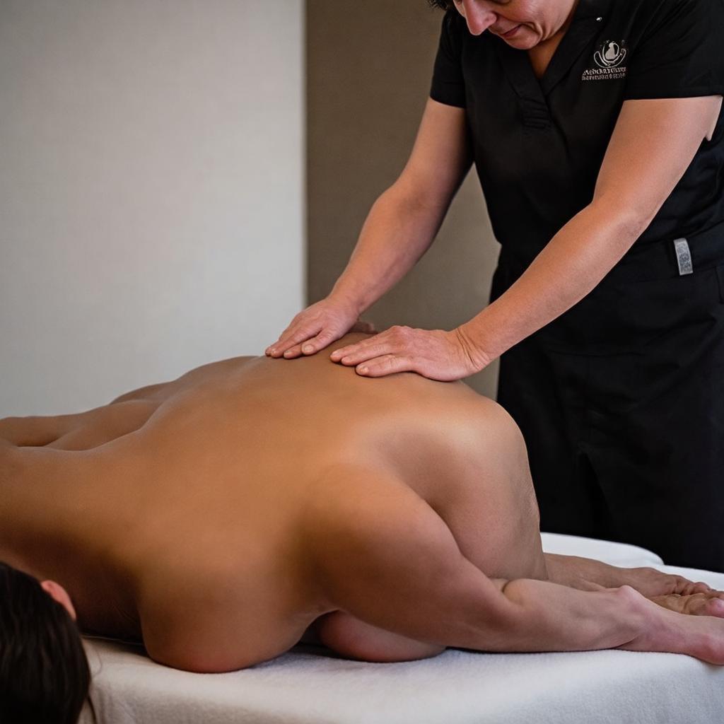 Kỹ thuật viên massage chuyên nghiệp thực hiện liệu trình thư giãn tại Đông Dương Massage Cần Thơ