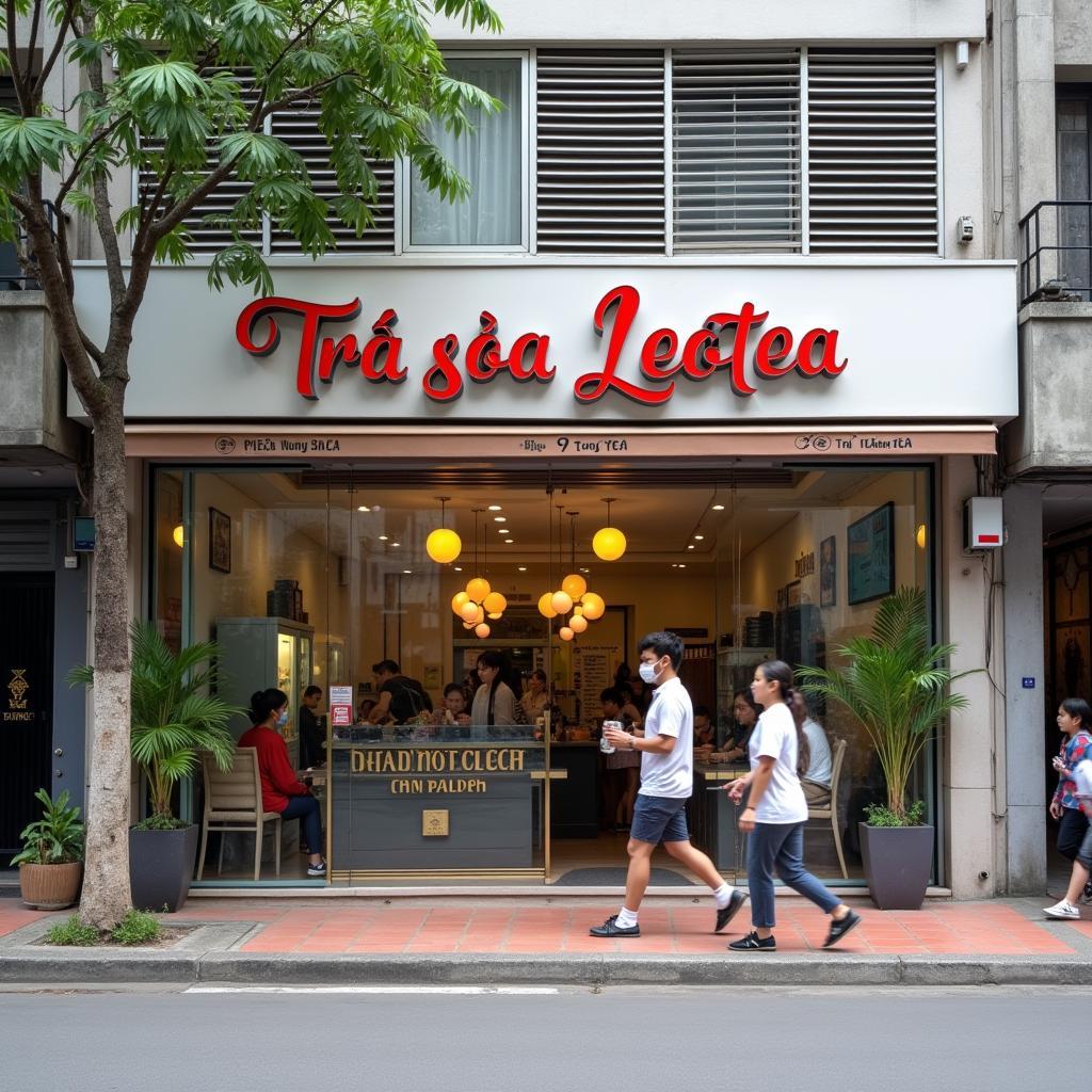 Trà sữa Leotea Quang Trung Nha Trang, địa chỉ 9 Quang Trung, quán trà sữa ngon