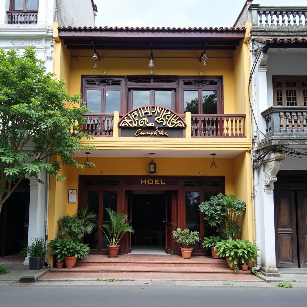 Mot goc khach san hoac nha nghi tien nghi tren duong Tran Quang Khai, lua chon luu tru tai Hue