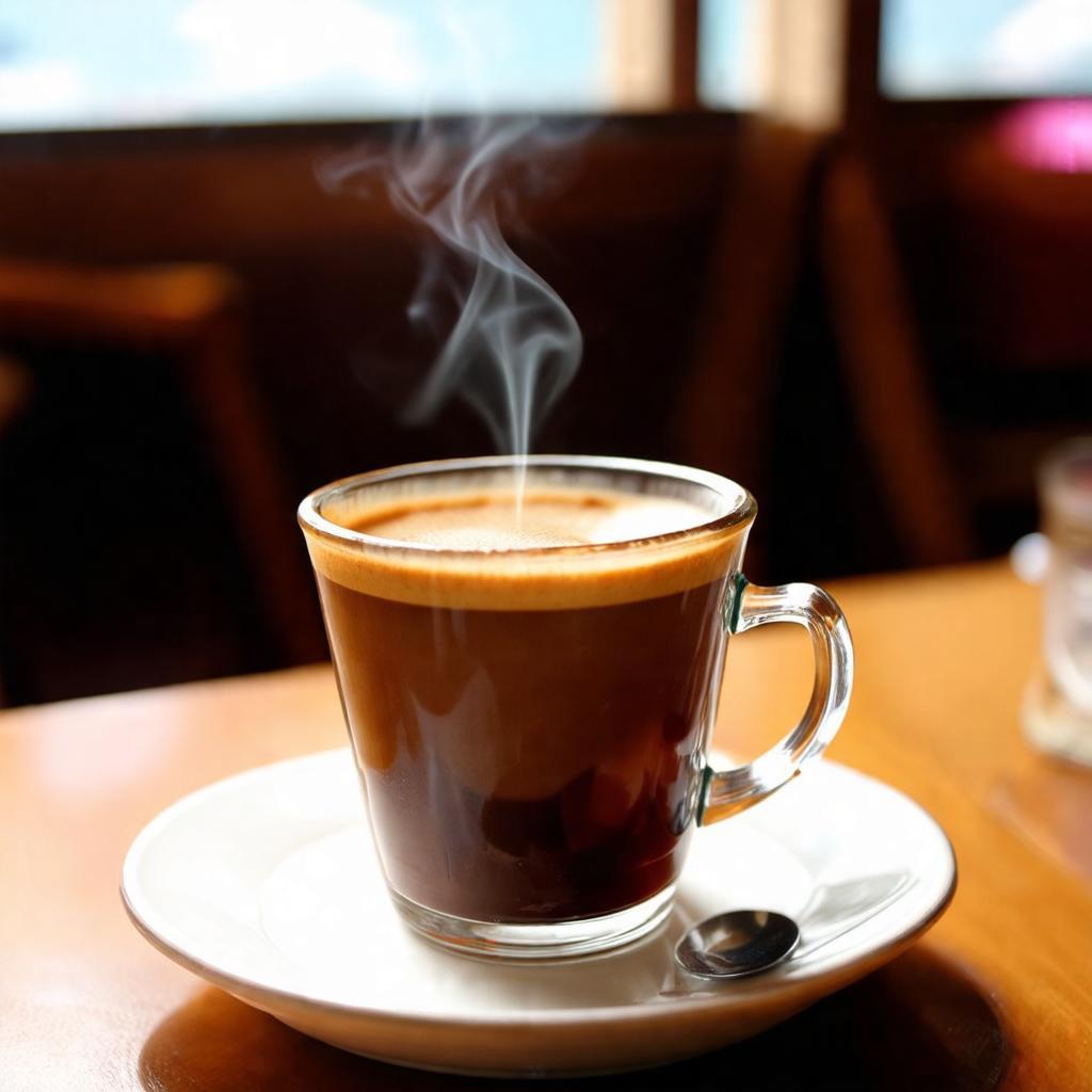 Ly cà phê vợt nóng đặc trưng tại Le Café de Dinh 106 Nguyễn Du