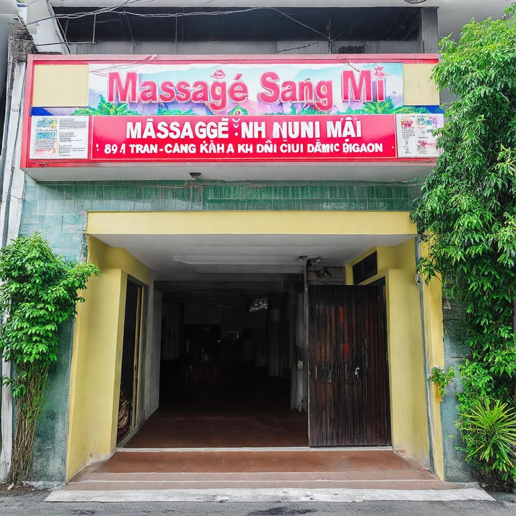Bên ngoài Massage Nguồn Sáng Mới tại 68/5 Trần Quang Khải Quận 1 Sài Gòn