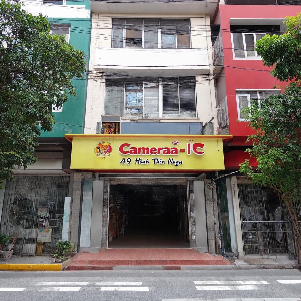 Mặt tiền cửa hàng Camera Đức tại 49 Huỳnh Thúc Kháng Bến Nghé Quận 1