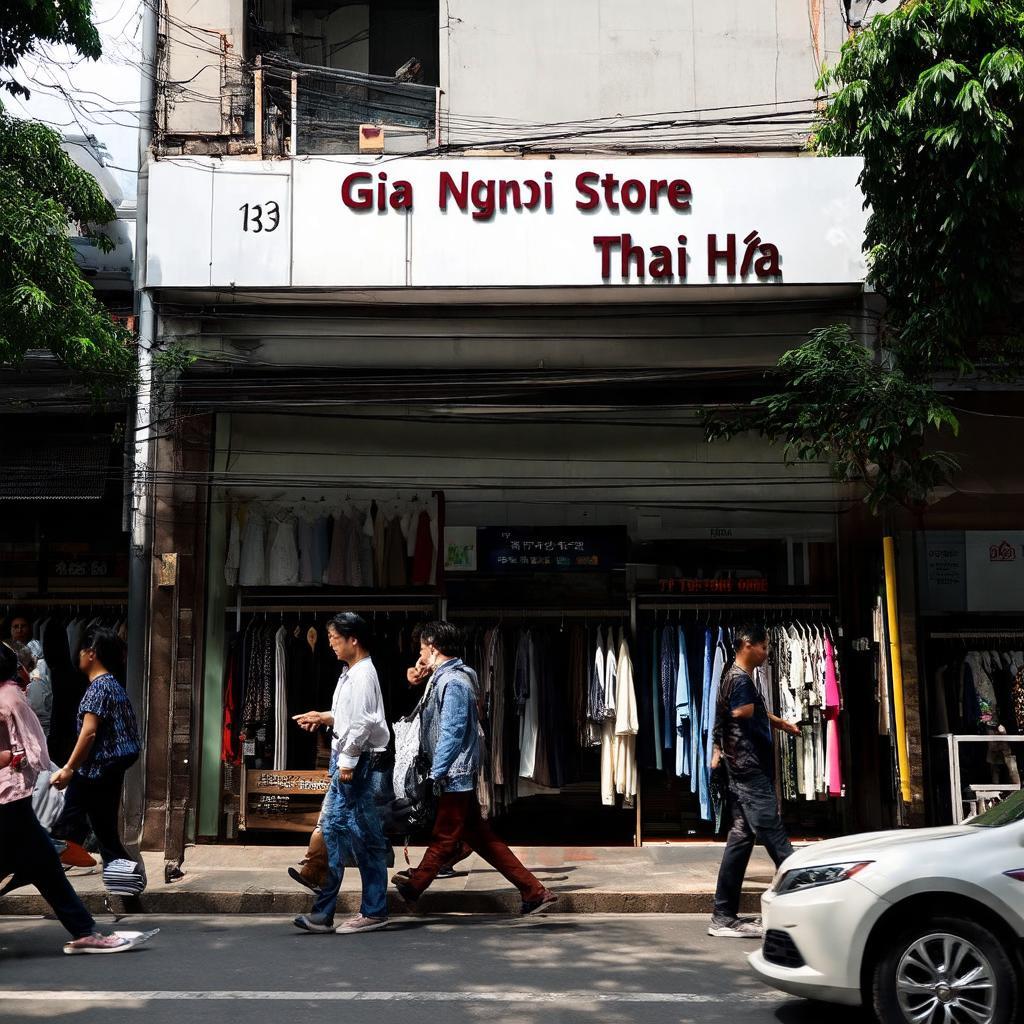 Hình ảnh mặt tiền cửa hàng Gia Nguyễn Store tại 139 Thái Hà, Hà Nội