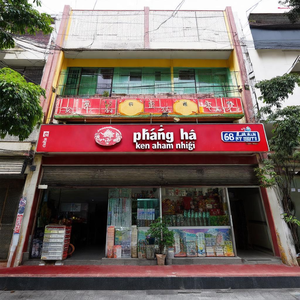 Mặt tiền nổi bật của Shop Phương Hà 58 Hàm Nghi Quận 1