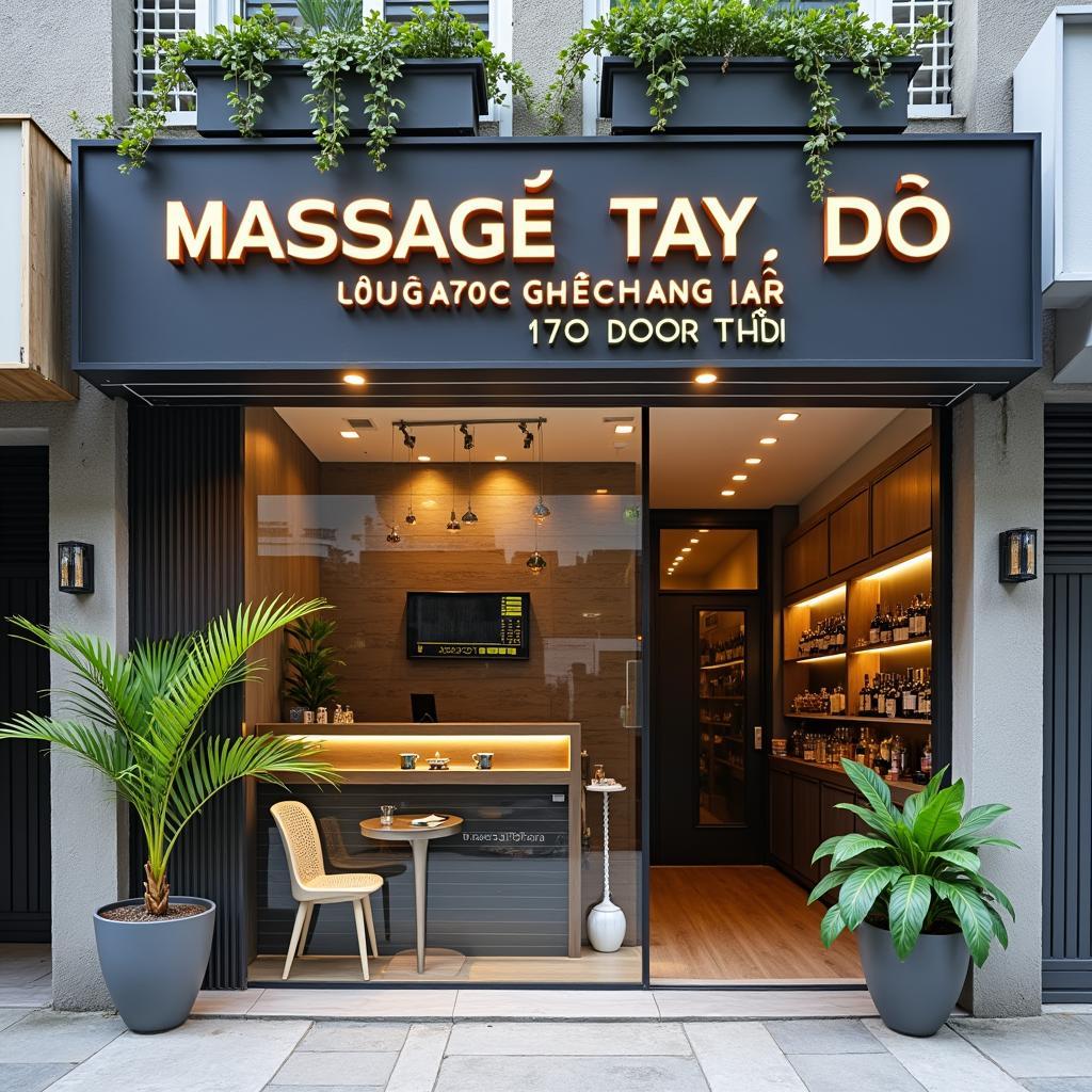 Hinh anh mat tien co so Massage Tay Do tai 670 Le Trong Tan, Binh Tan, TPHCM