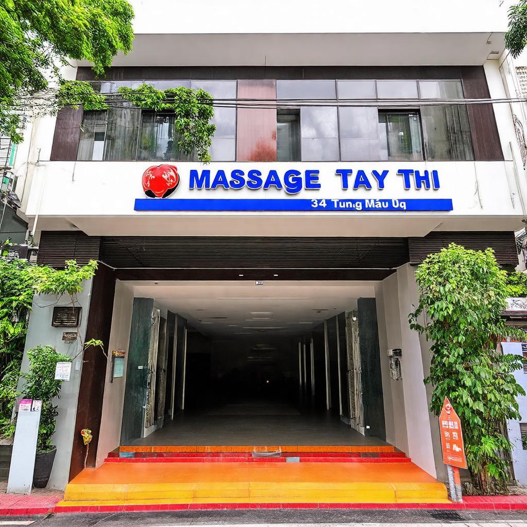 Hình ảnh mặt tiền cơ sở Massage Tây Thi 3ẩm Hậu tại khu vực Hòa Minh