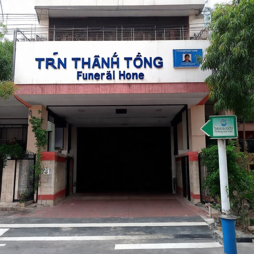 Mat tien cua Nha Tang Le so 5 Tran Thanh Tong, Ha Noi, giup nhan dien