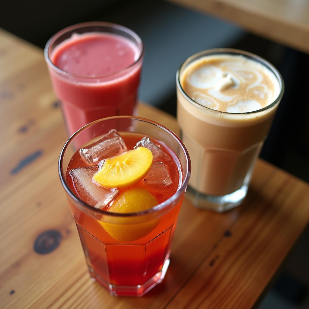 Những ly đồ uống hấp dẫn từ menu The Coffee House Út Tịch được nhiều người yêu thích