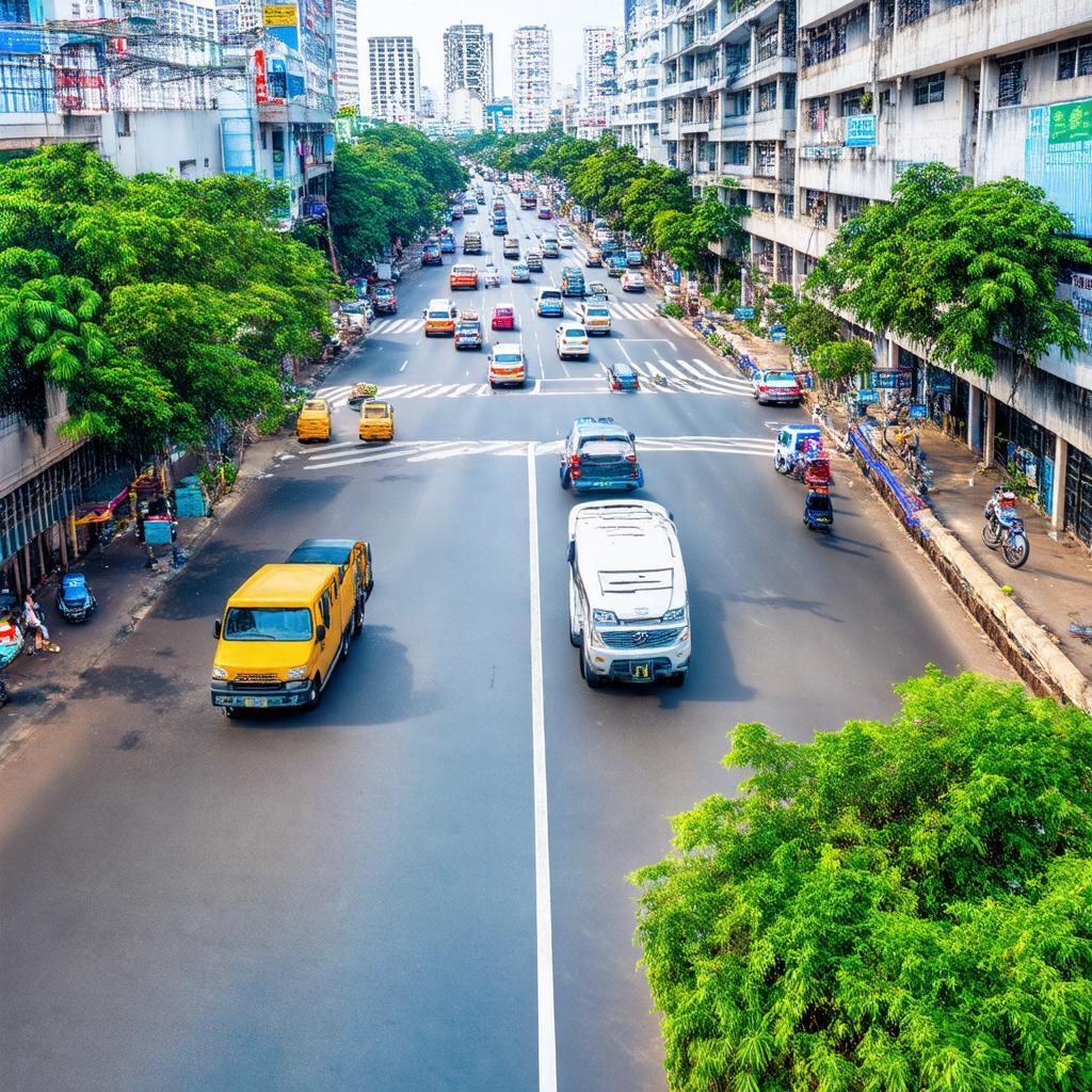 Ngã Tư Phú Nhuận nhìn từ trên cao, giao thông sầm uất Quận Phú Nhuận TP.HCM